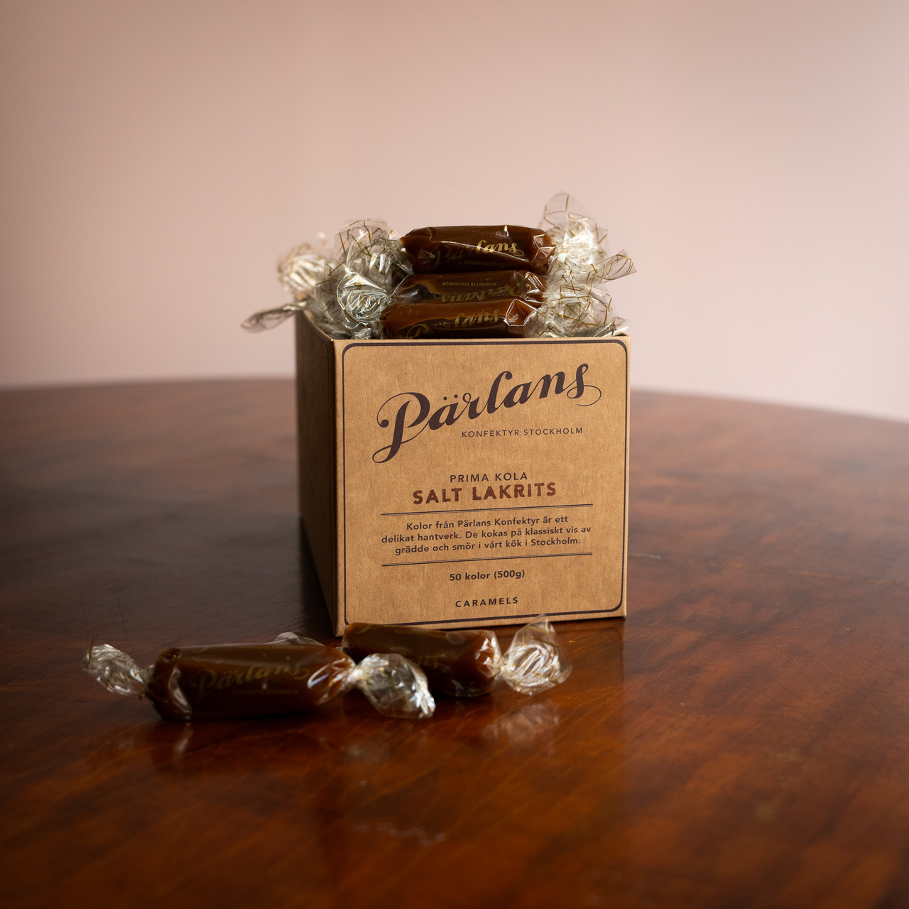 caramel SALTY LIQUORICE 50 pieces