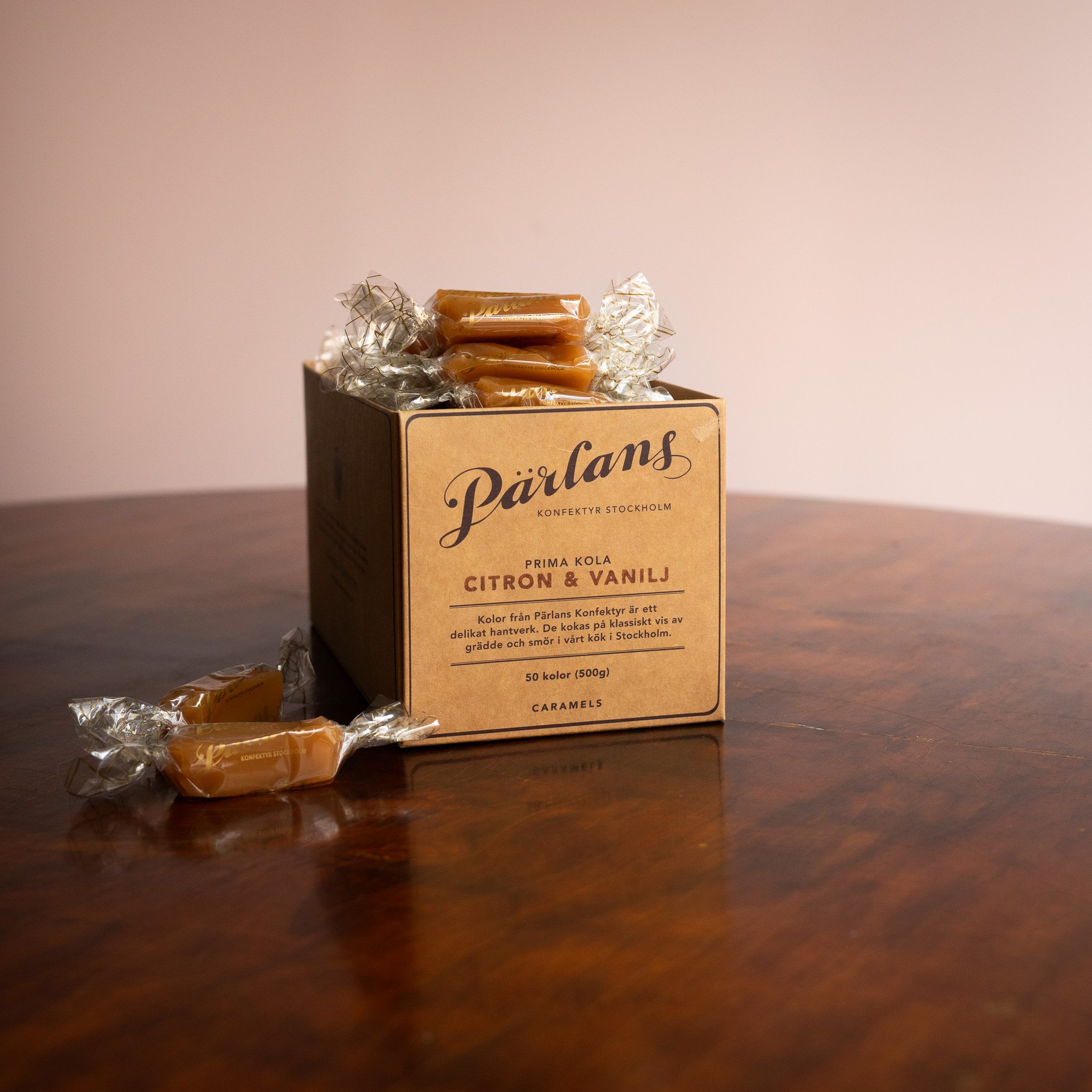 caramel LEMON & VANILLA 50 pieces