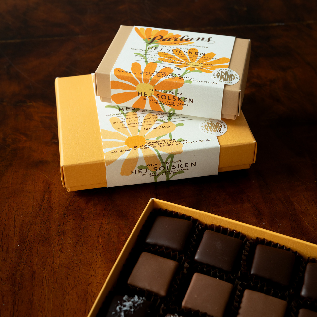 kola i choklad HEJ SOLSKEN 12 bitar