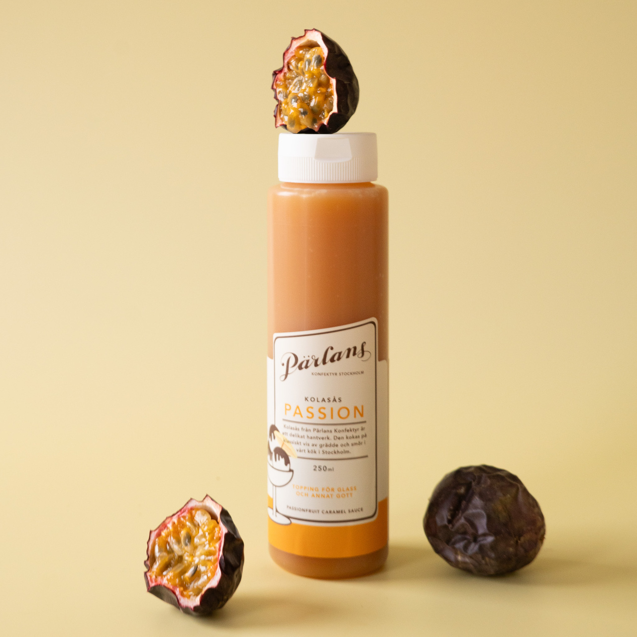 kolasås PASSIONSFRUKT squeeze liten