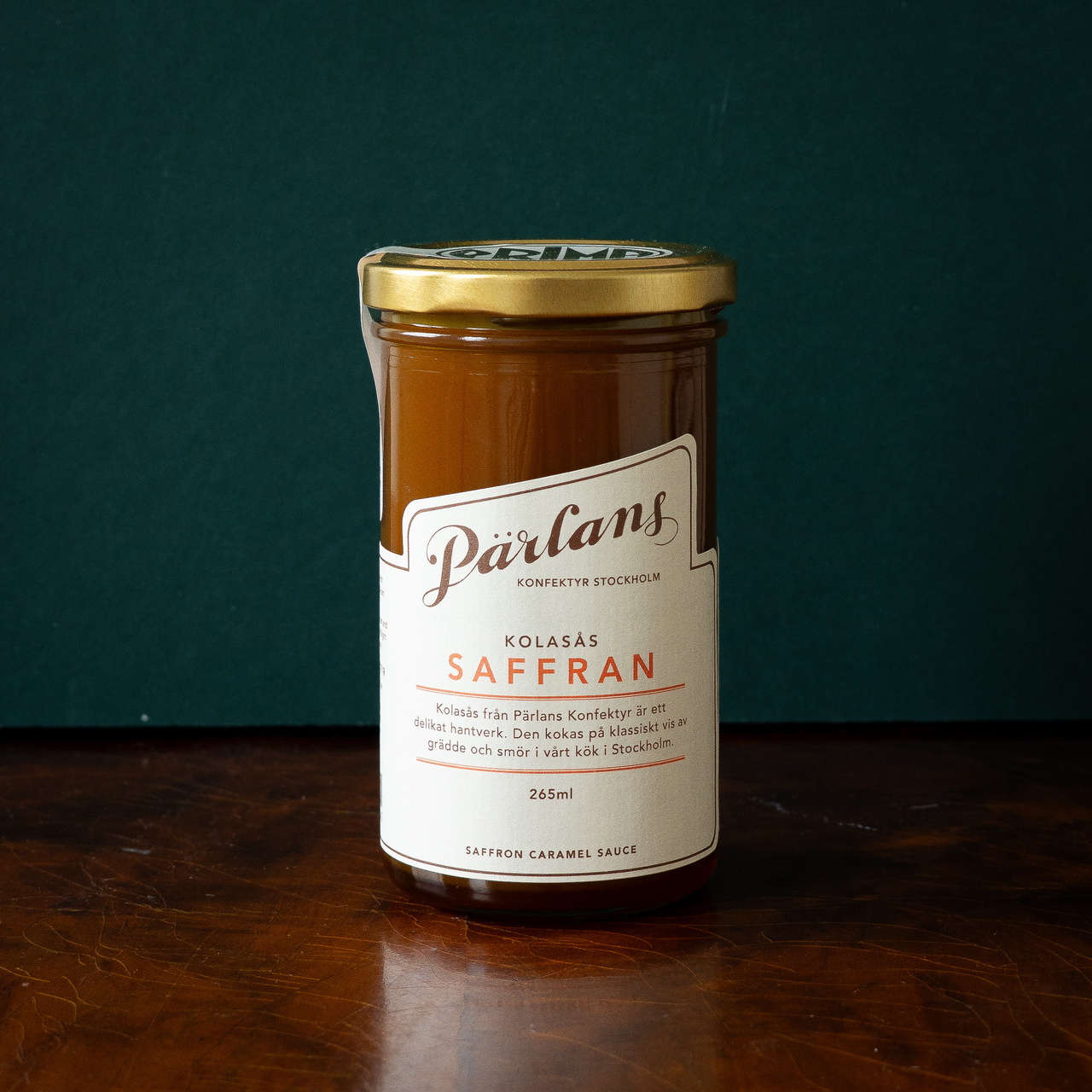 kolasås SAFFRAN glasburk