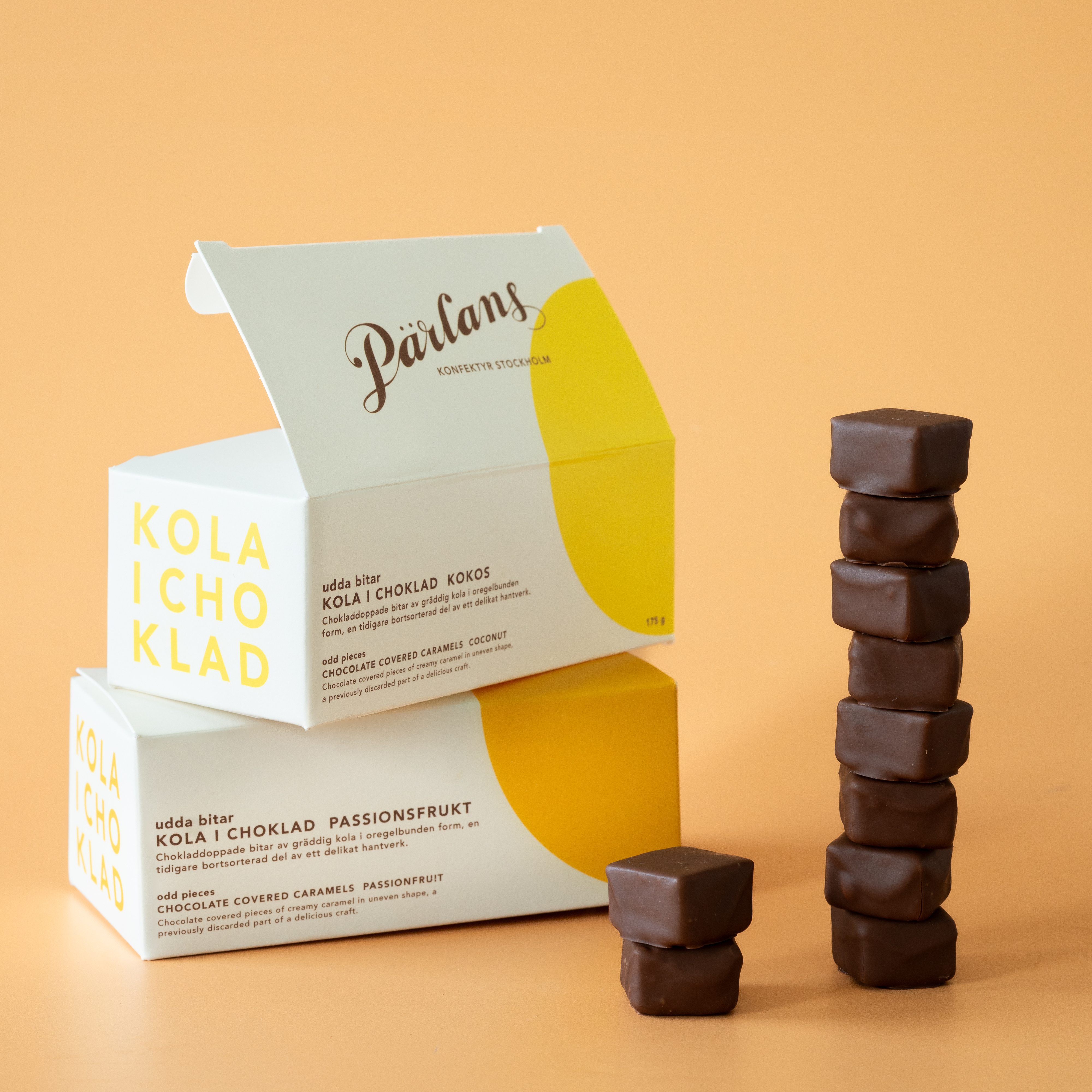 kola i choklad UDDA BITAR KOKOS 175g