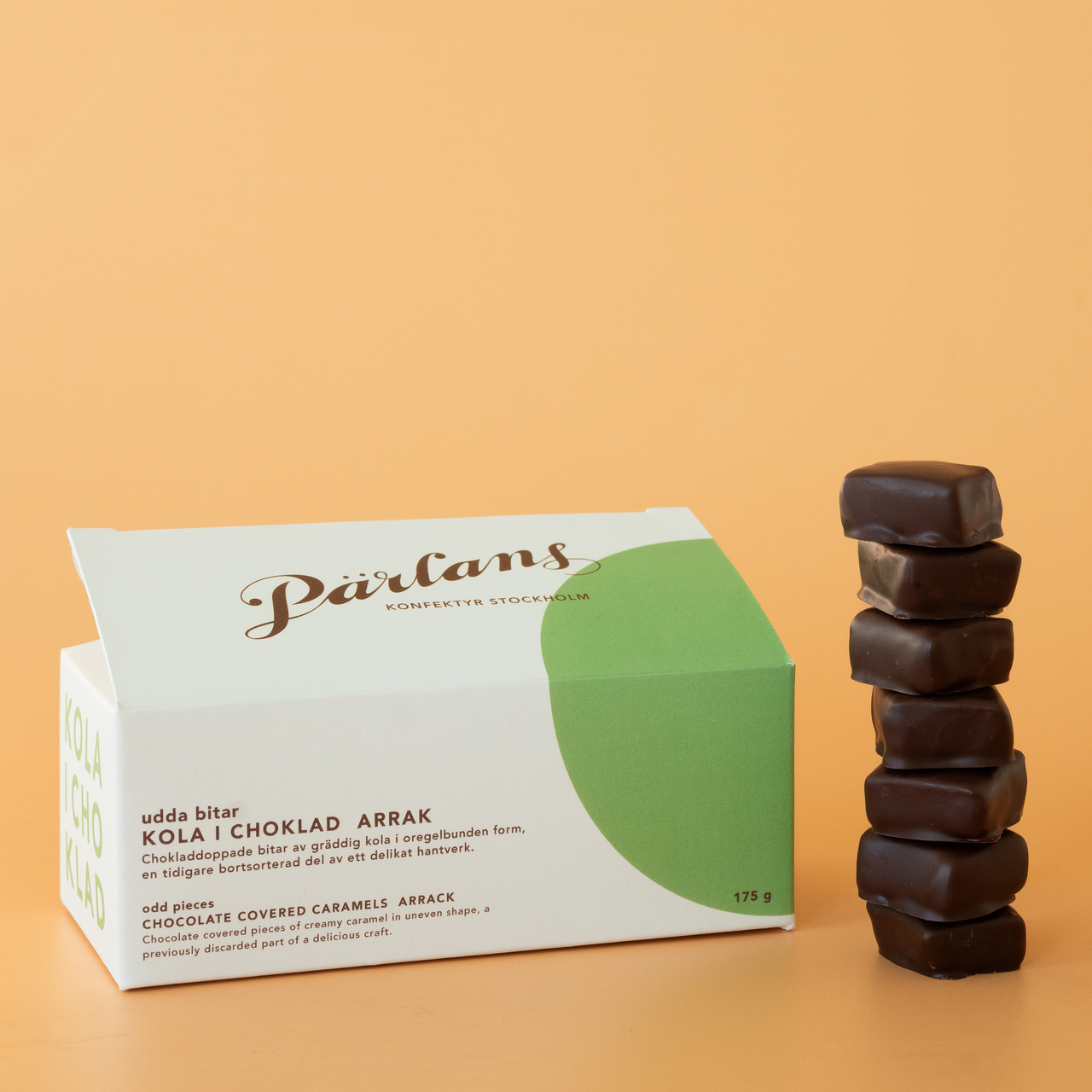 kola i choklad UDDA BITAR ARRAK 175g