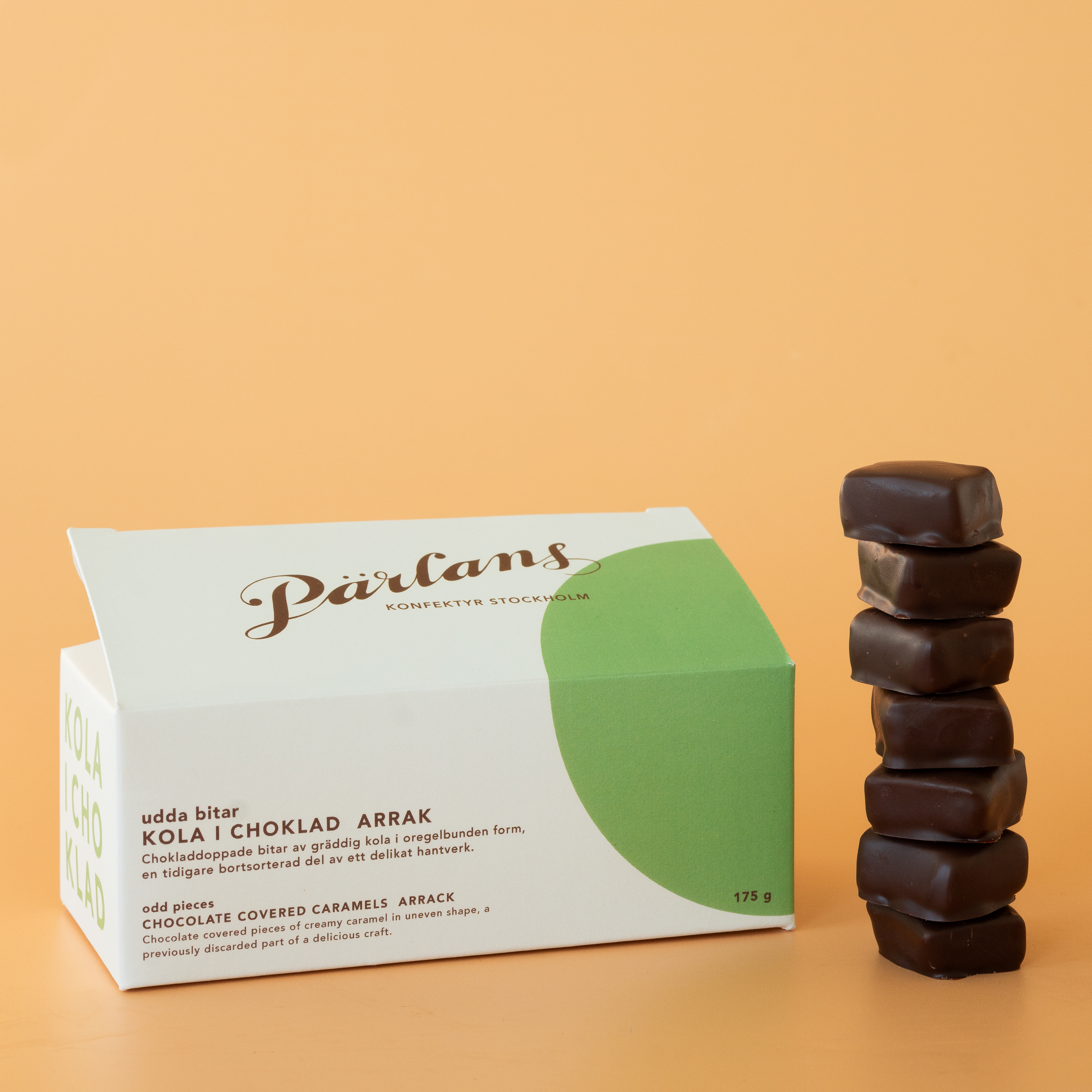 kola i choklad UDDA BITAR ARRAK 175g