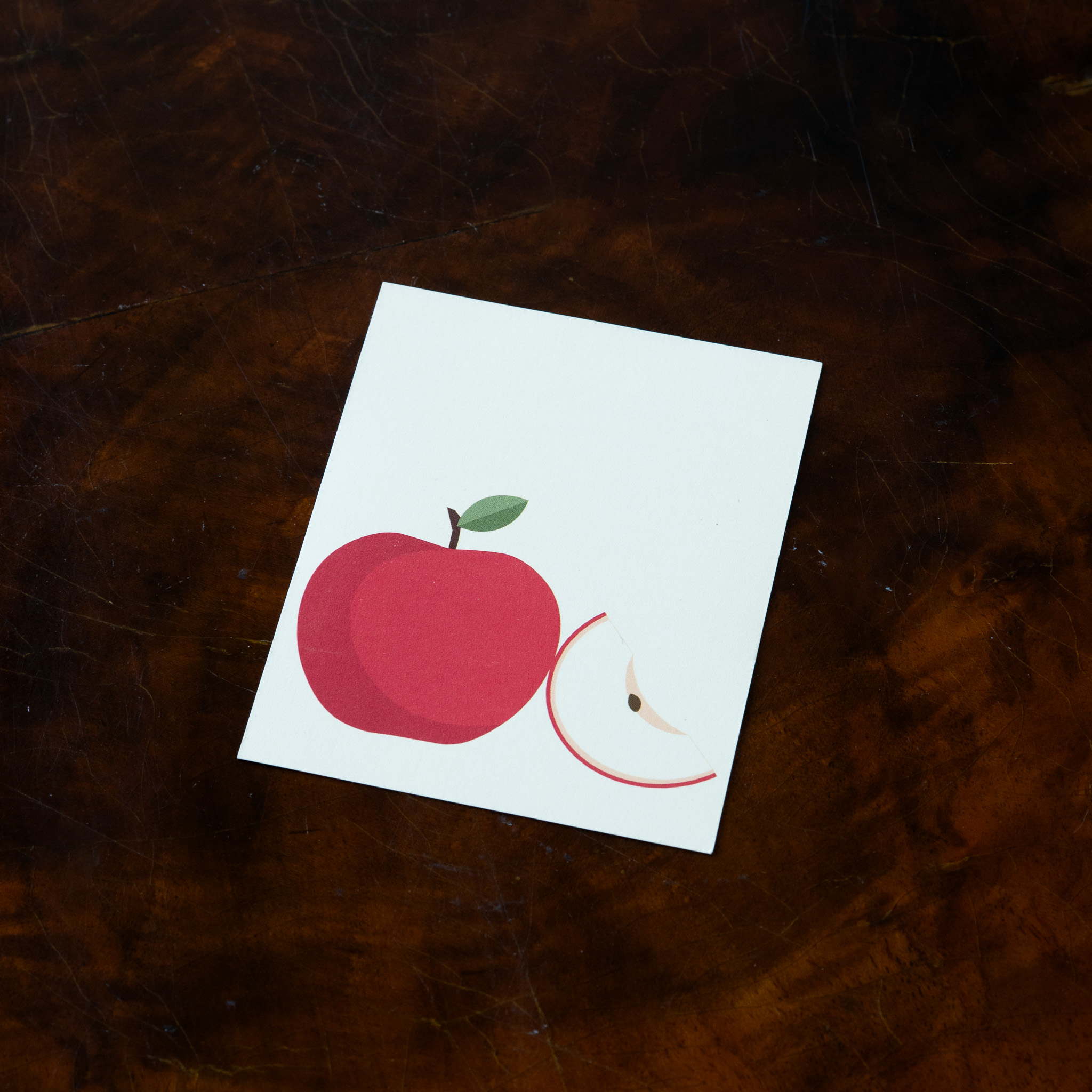 gratulationskort ÄPPLE