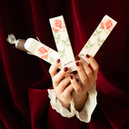 kolabit i choklad VIT CHOKLAD & HALLON