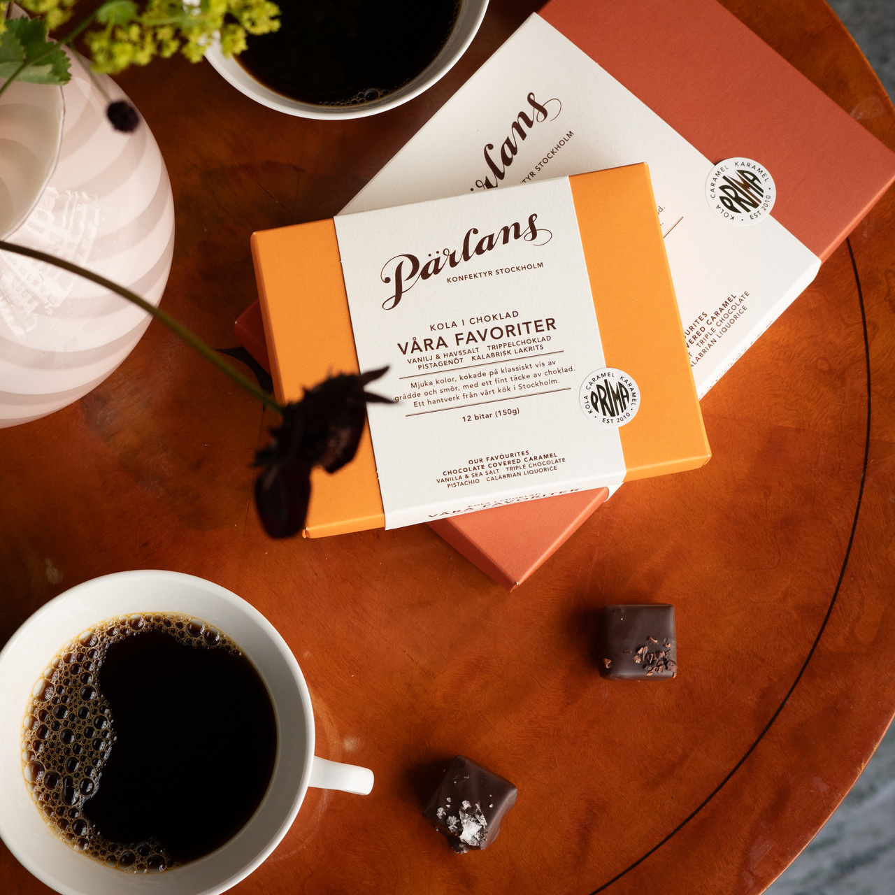 kola i choklad VÅRA FAVORITER 12 bitar