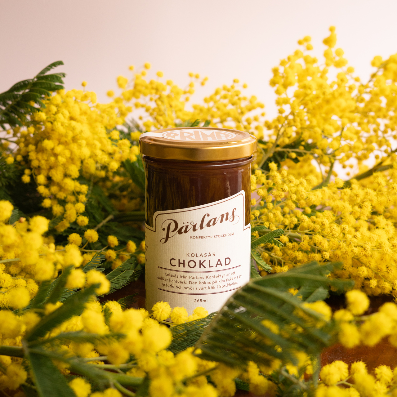 kolasås  CHOKLAD glasburk