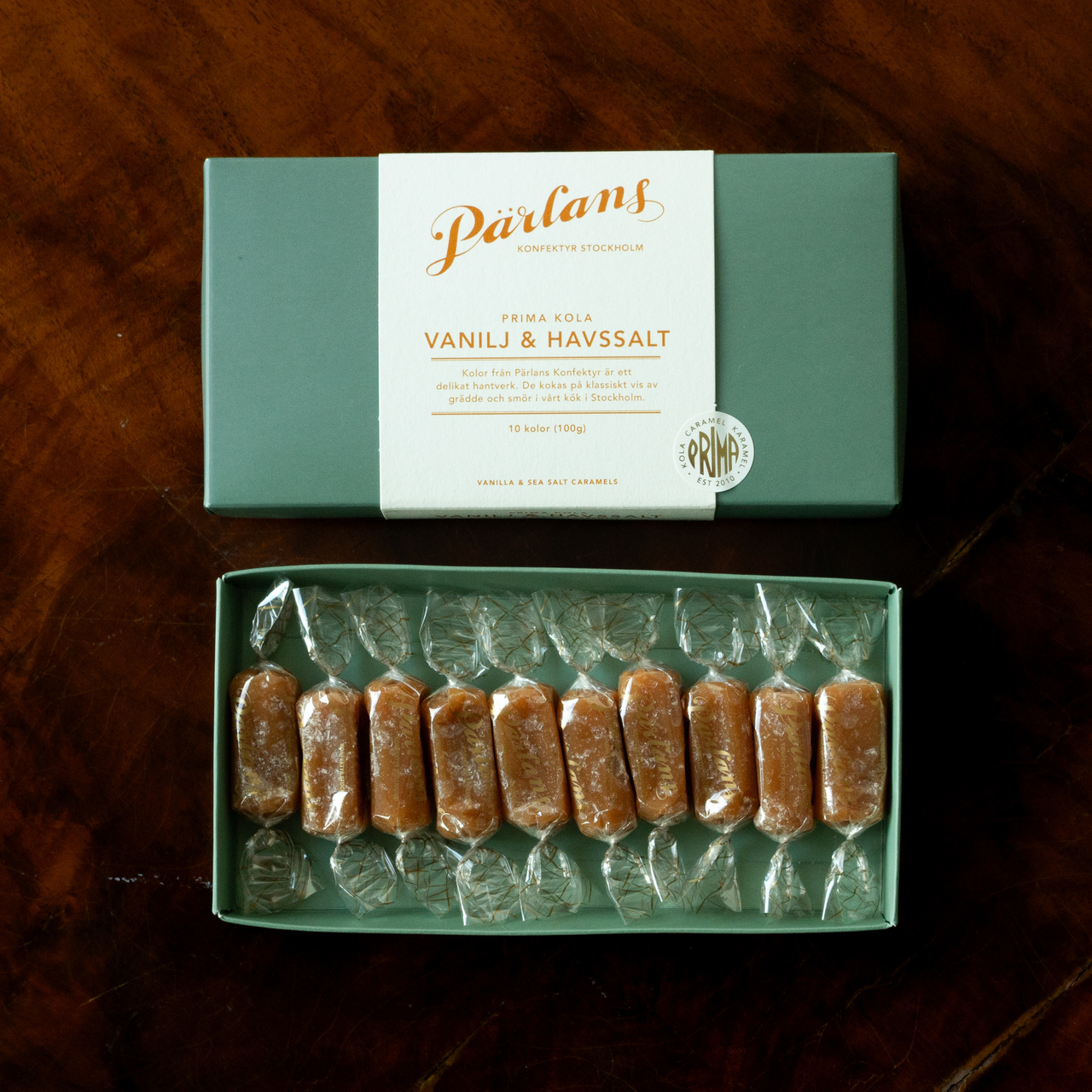 kolor VANILJ & HAVSSALT 10 bitar