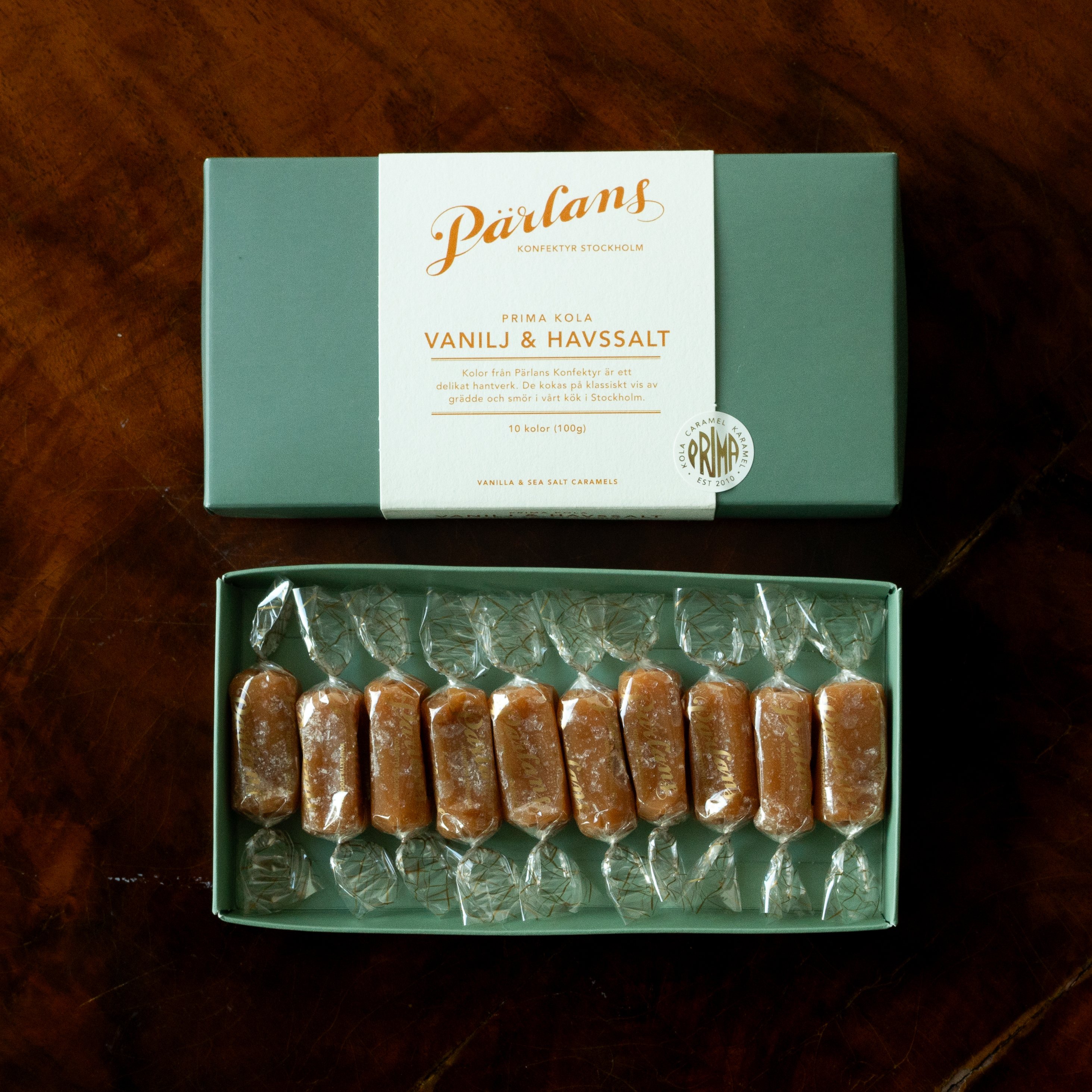 kolor VANILJ & HAVSSALT 10 bitar