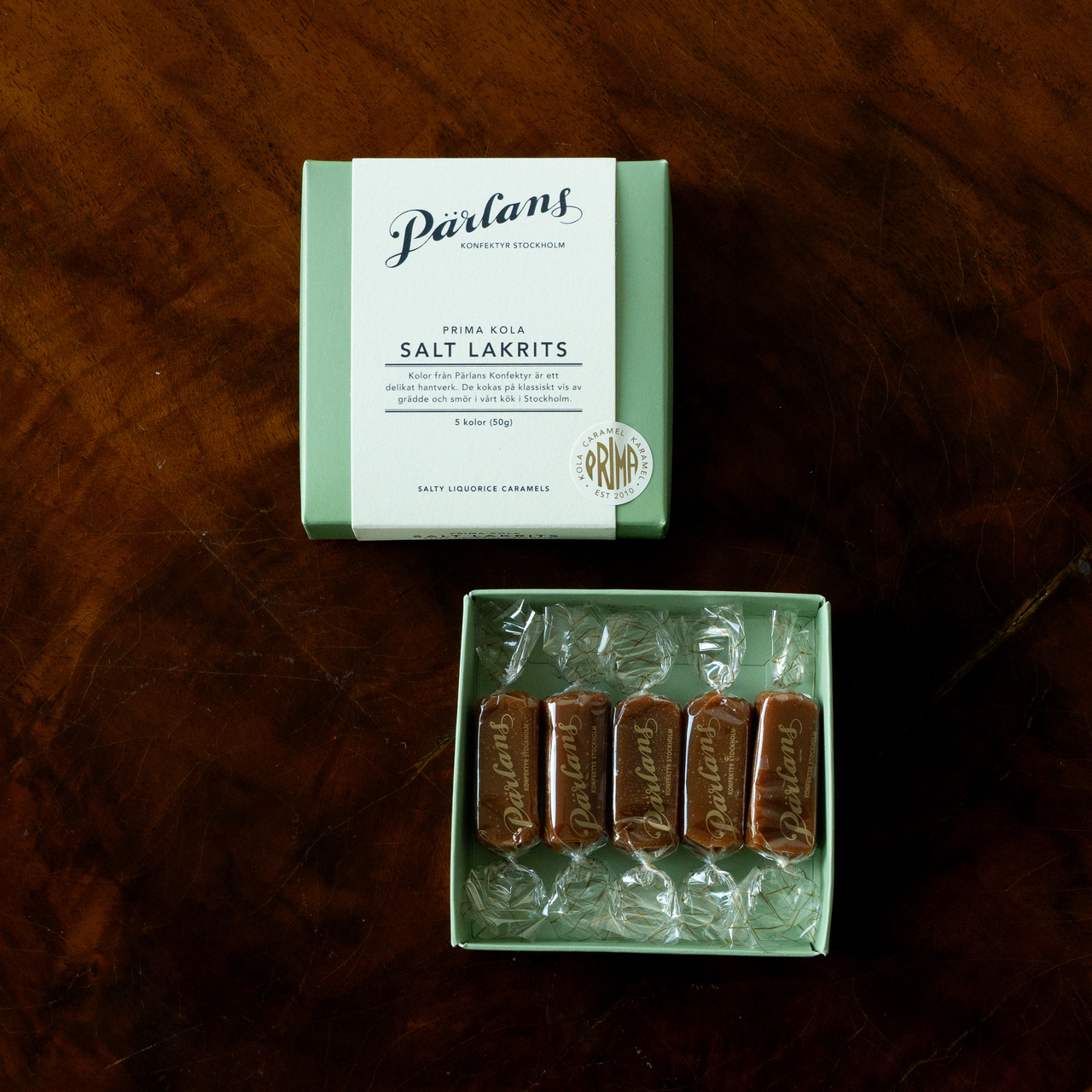 caramel SALTY LIQUORICE 5 pieces