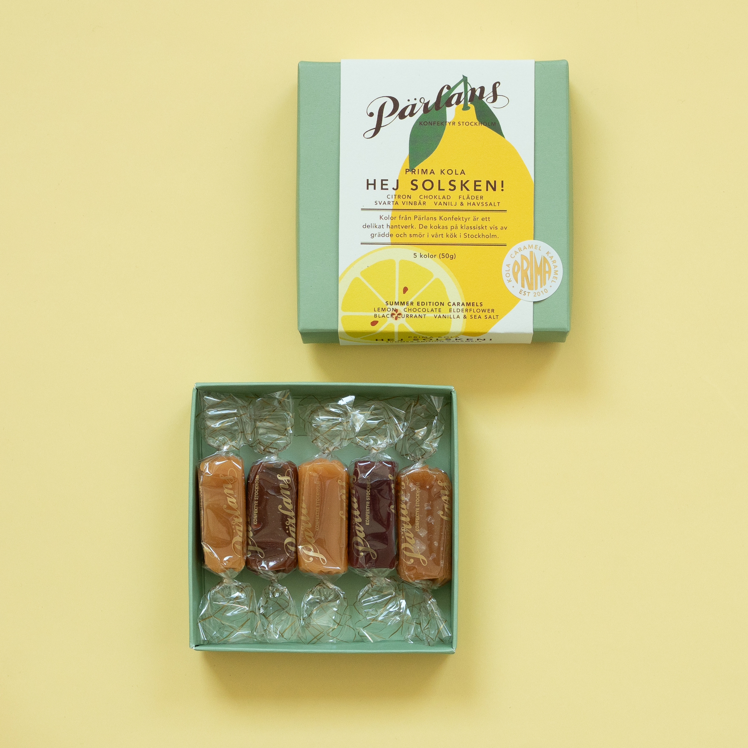 kolor HEJ SOLSKEN 5 bitar