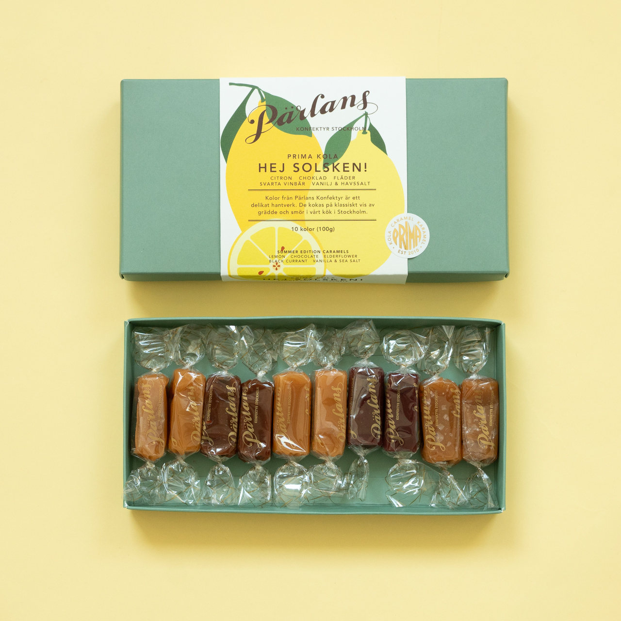 kolor HEJ SOLSKEN 10 bitar