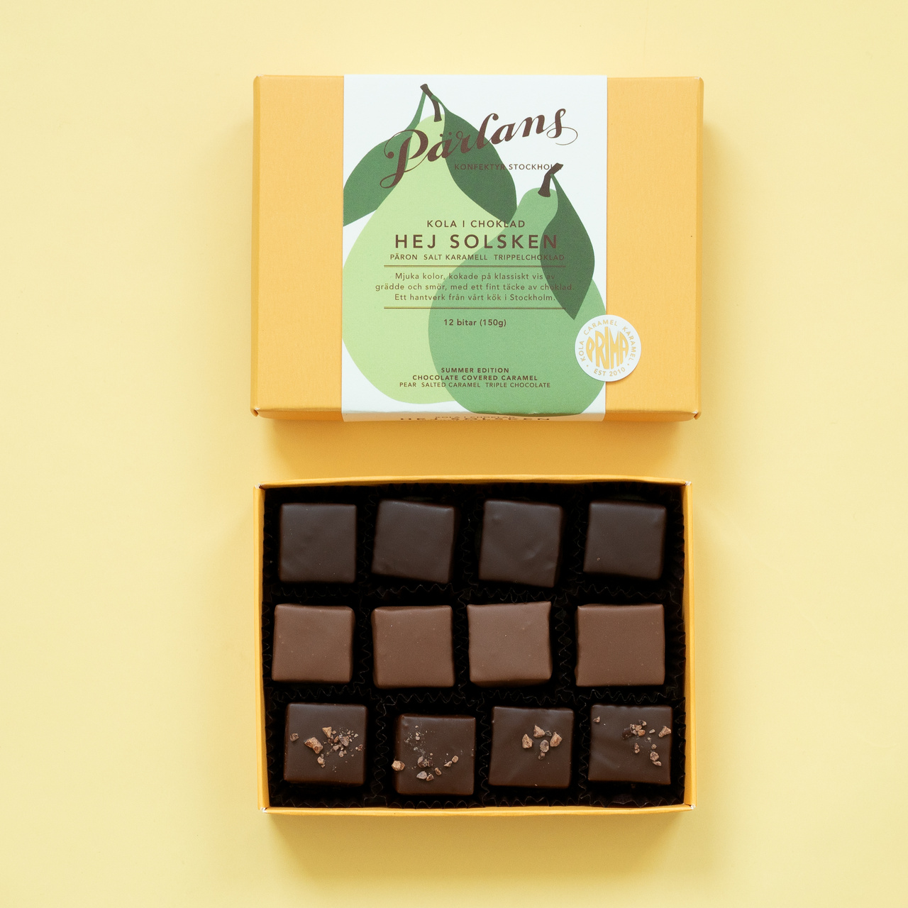 kola i choklad HEJ SOLSKEN 12 bitar