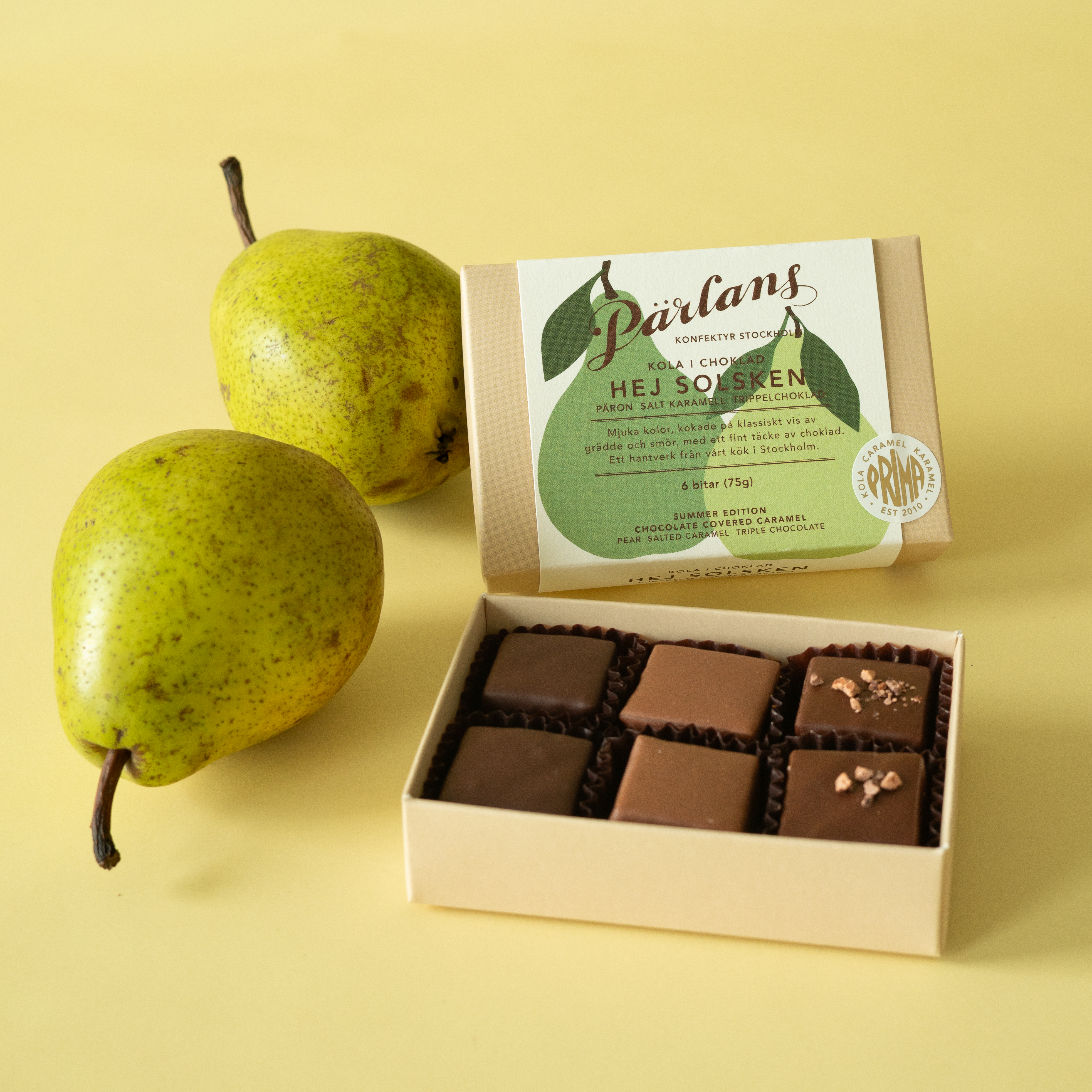 kola i choklad HEJ SOLSKEN 6 bitar