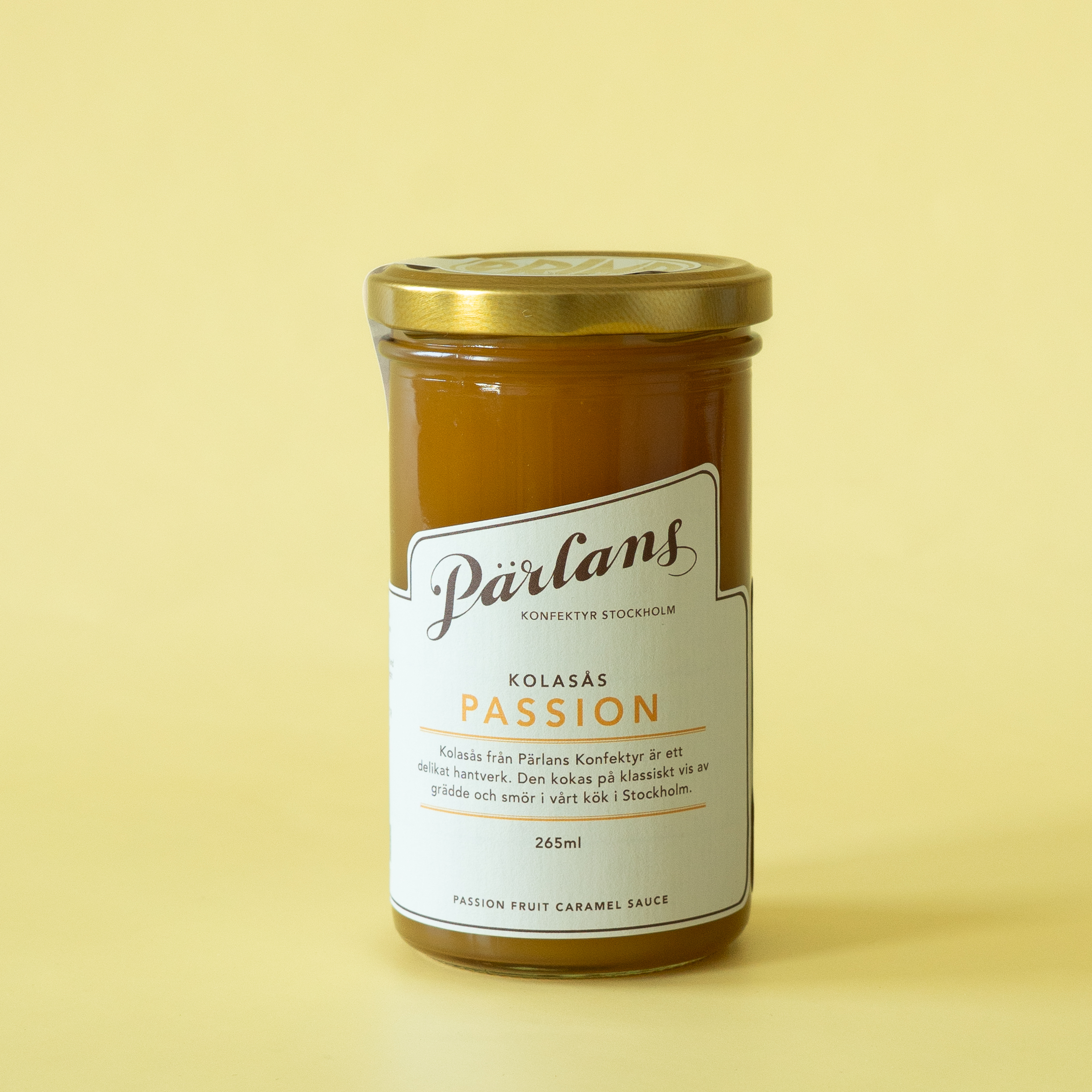 kolasås PASSION glasburk