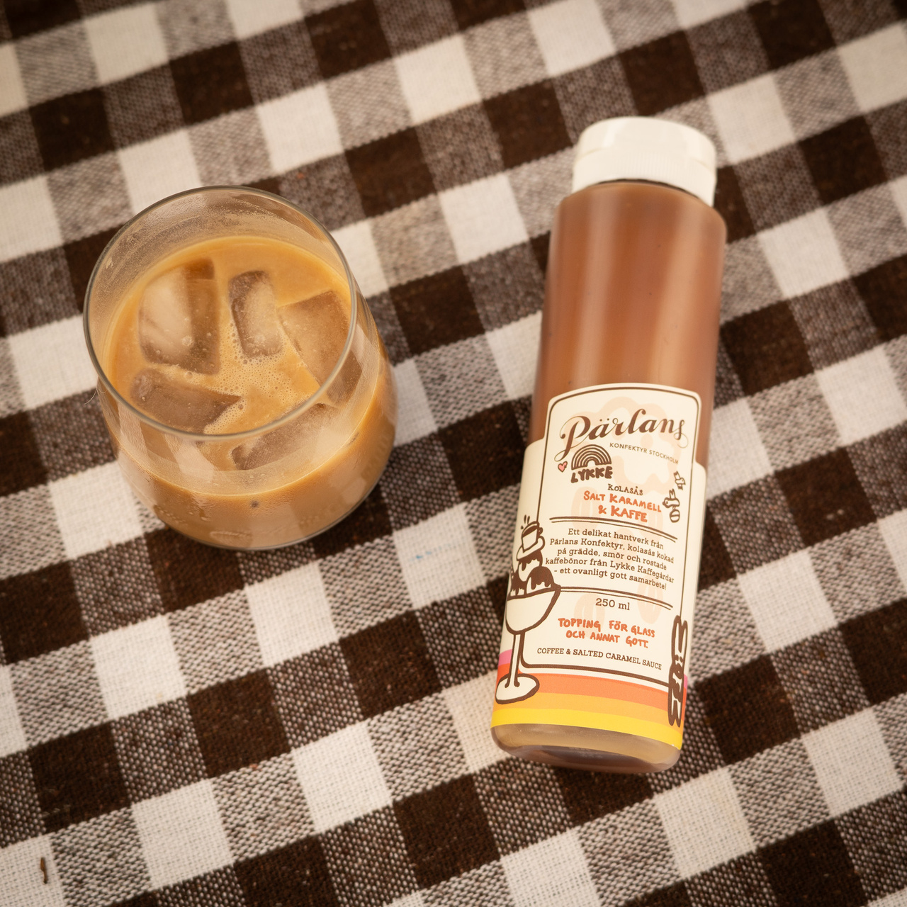 kolasås KAFFE & SALT KARAMELL squeeze 250ml