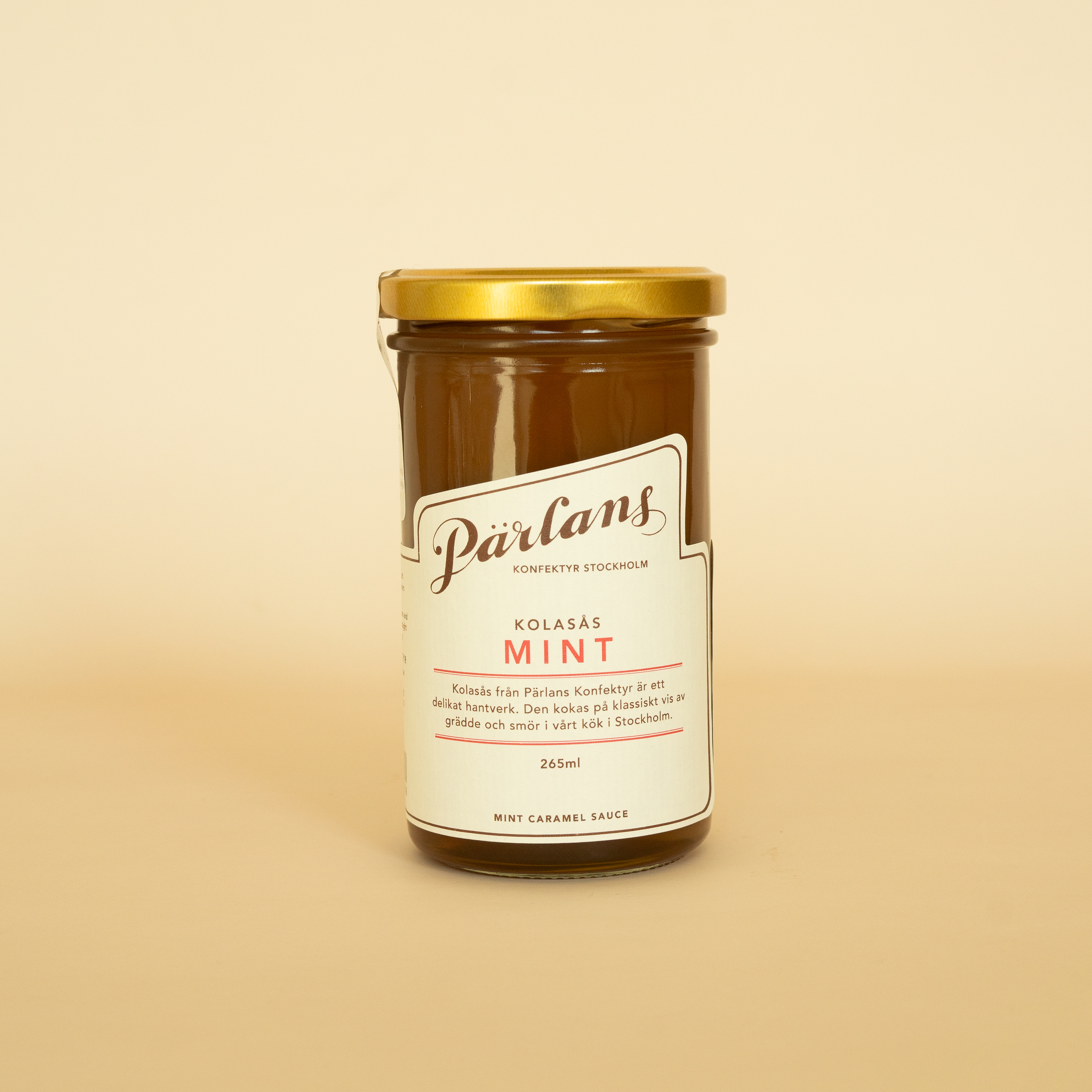 kolasås MINT glasburk