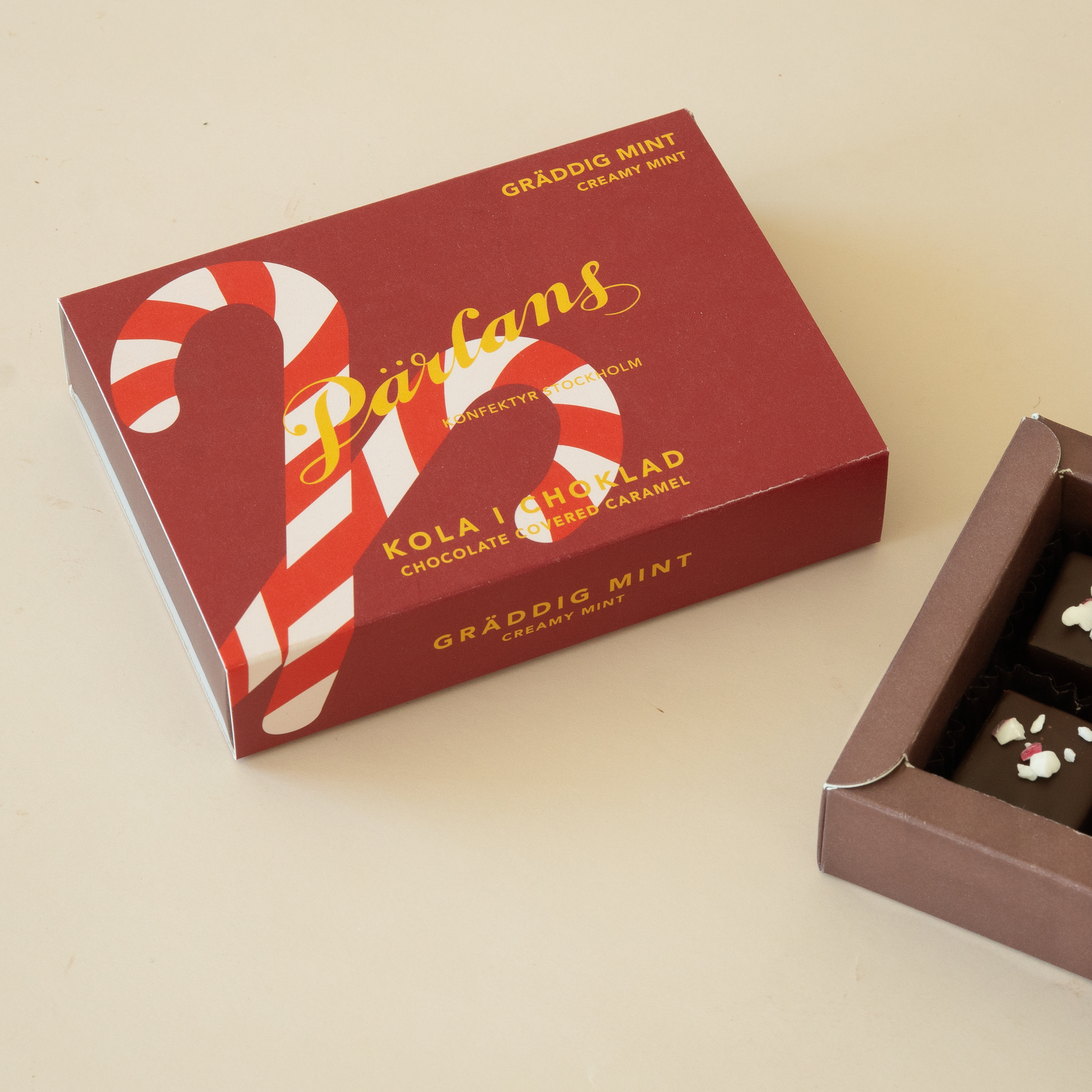 kola i choklad GRÄDDIG MINT 6 bitar