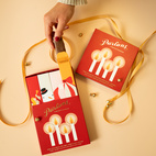 chocolate covered caramel bar ADVENT CALENDAR 4 pieces