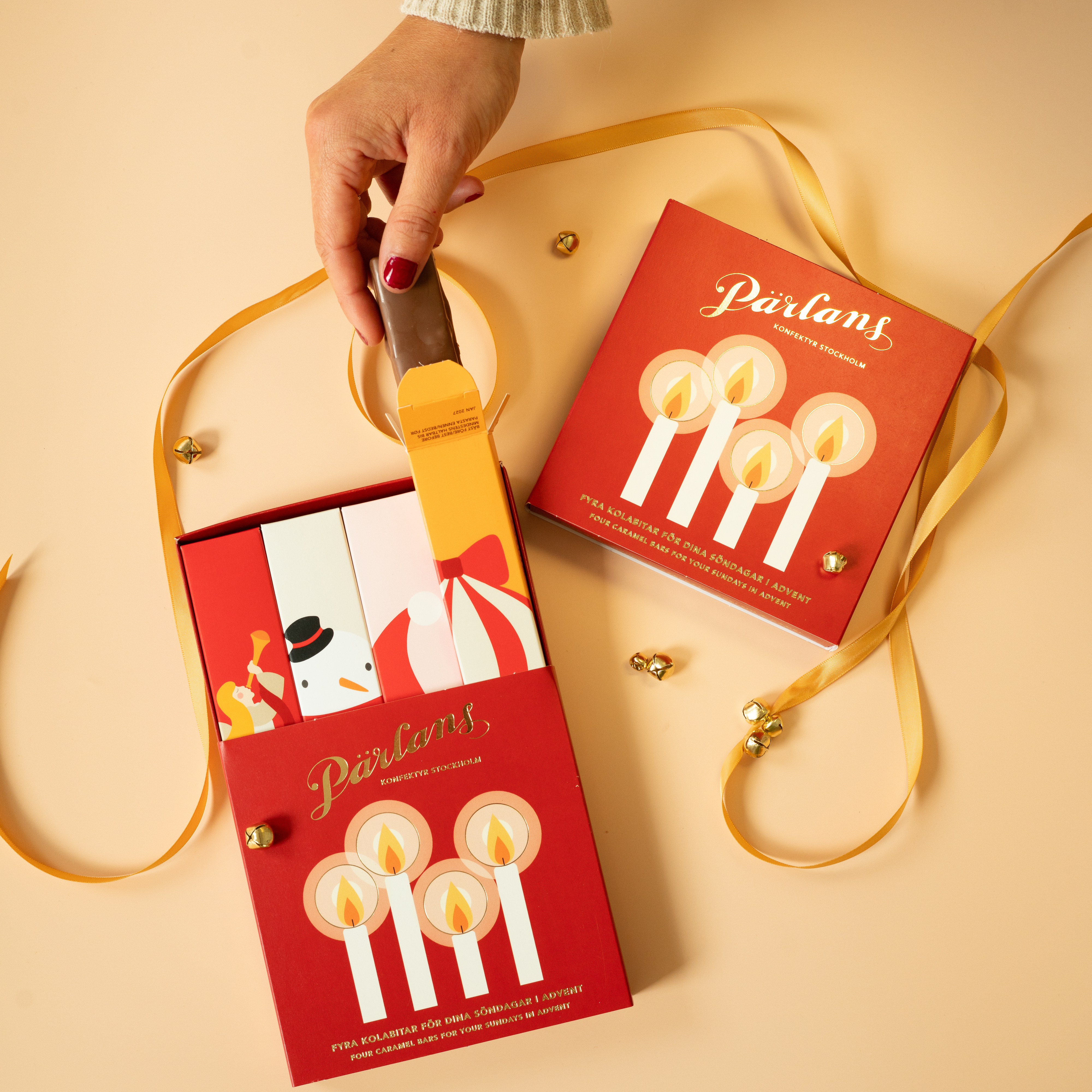 kolabit i choklad ADVENTSKALENDER 4 bitar