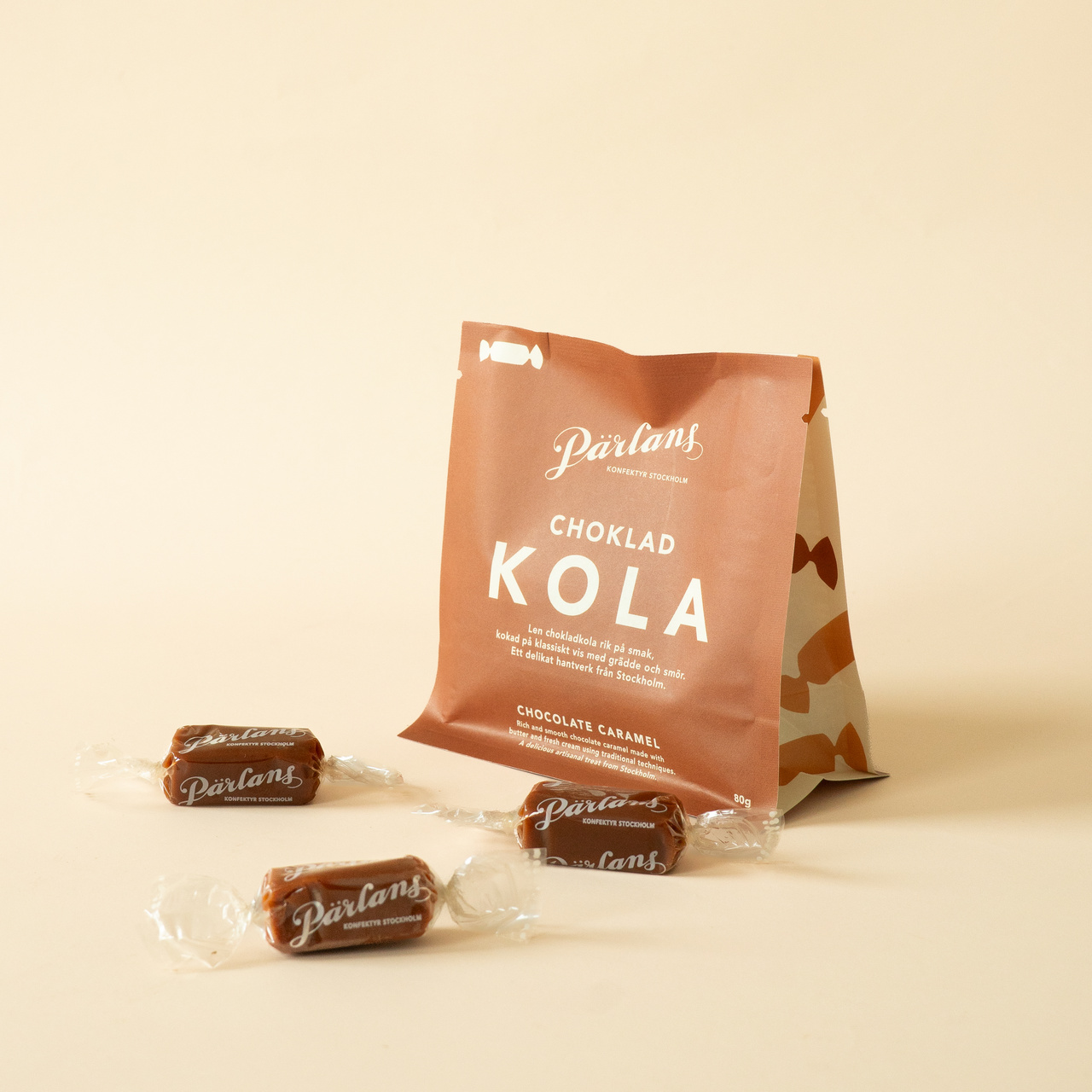 Caramel bag CHOCOLATE 80g