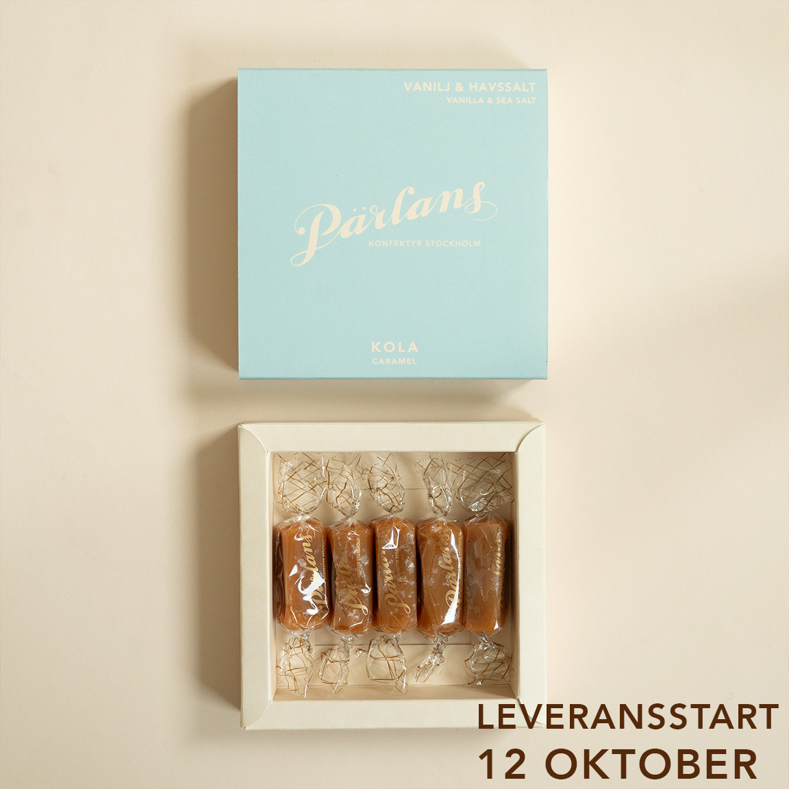 caramel VANILLA & SEA SALT 5 pieces