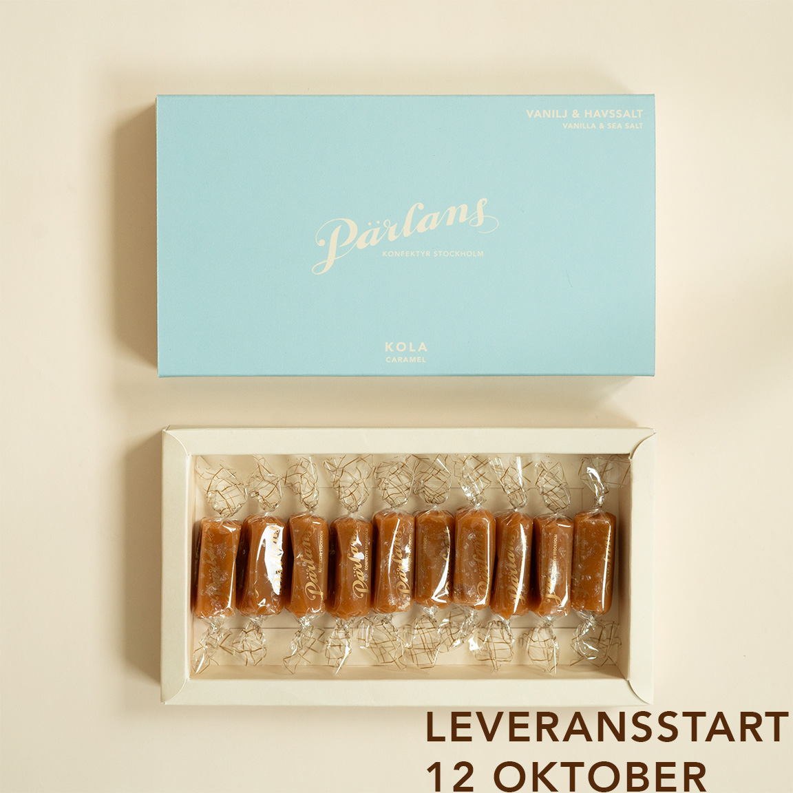 kolor VANILJ & HAVSSALT 10 bitar