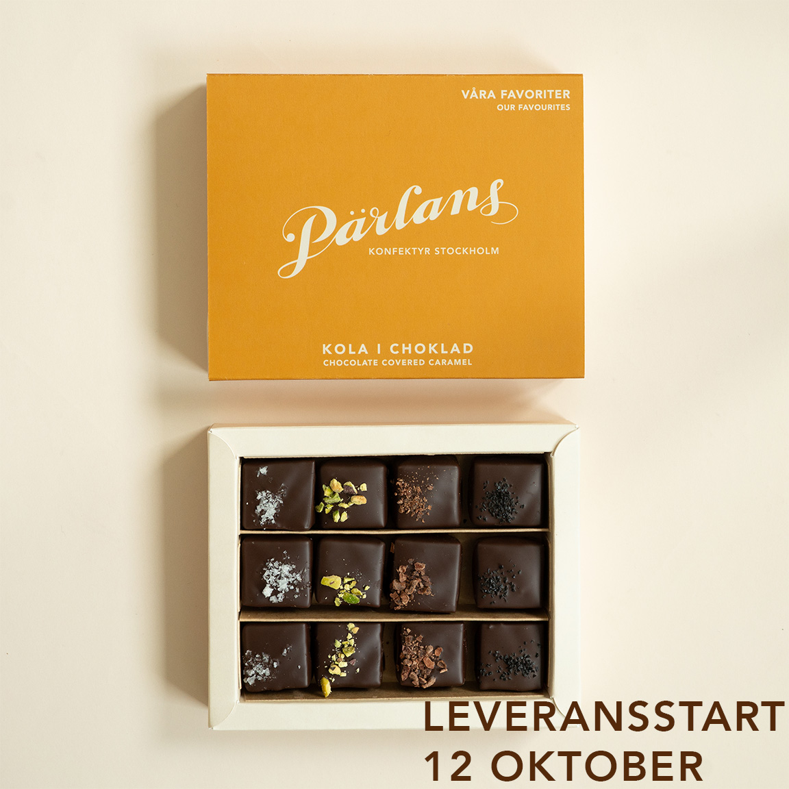 kola i choklad VÅRA FAVORITER 12 bitar