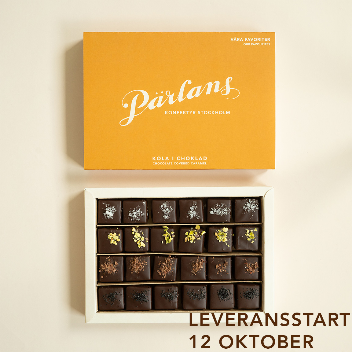 kola i choklad VÅRA FAVORITER 24 bitar