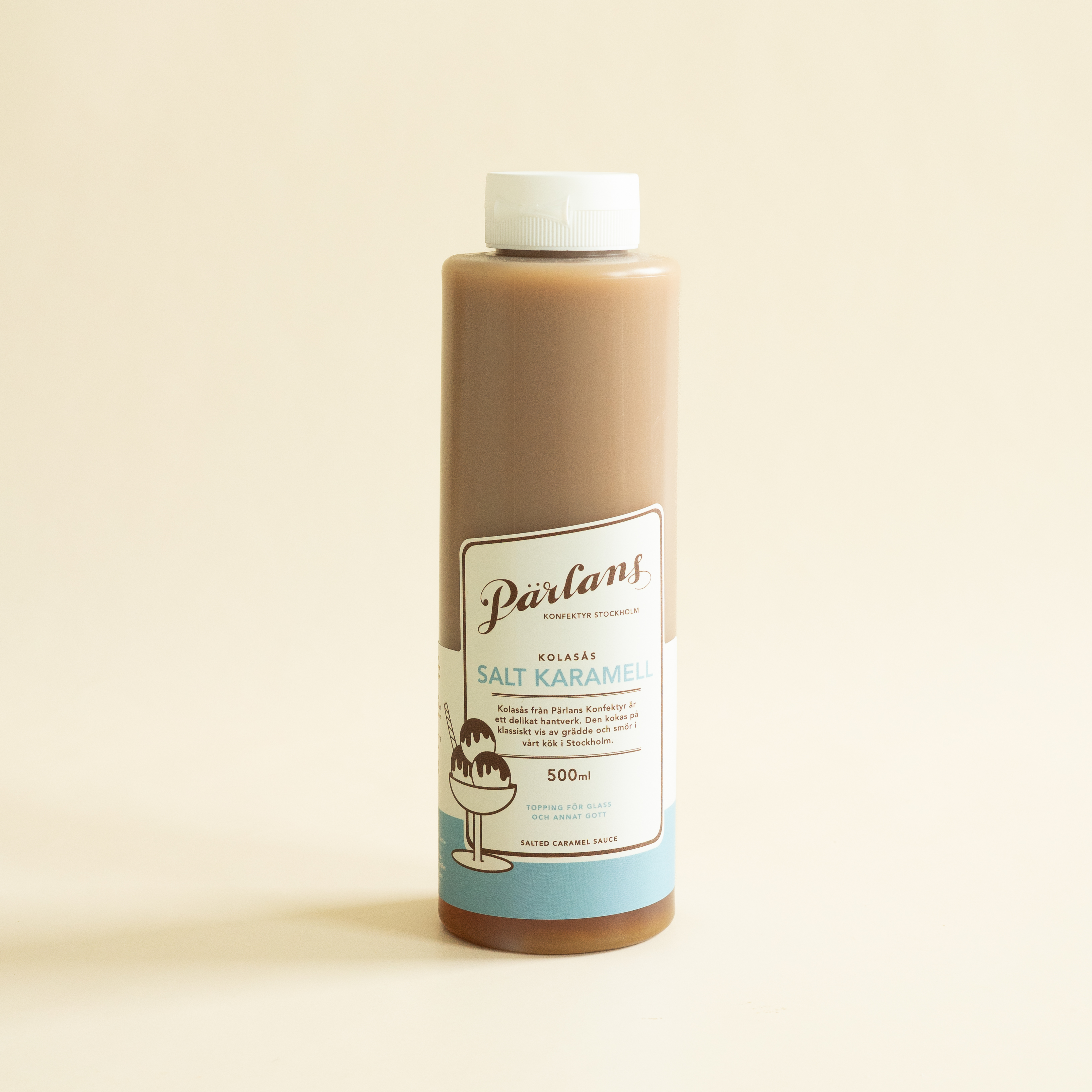 kolasås SALT KARAMELL squeeze 500ml