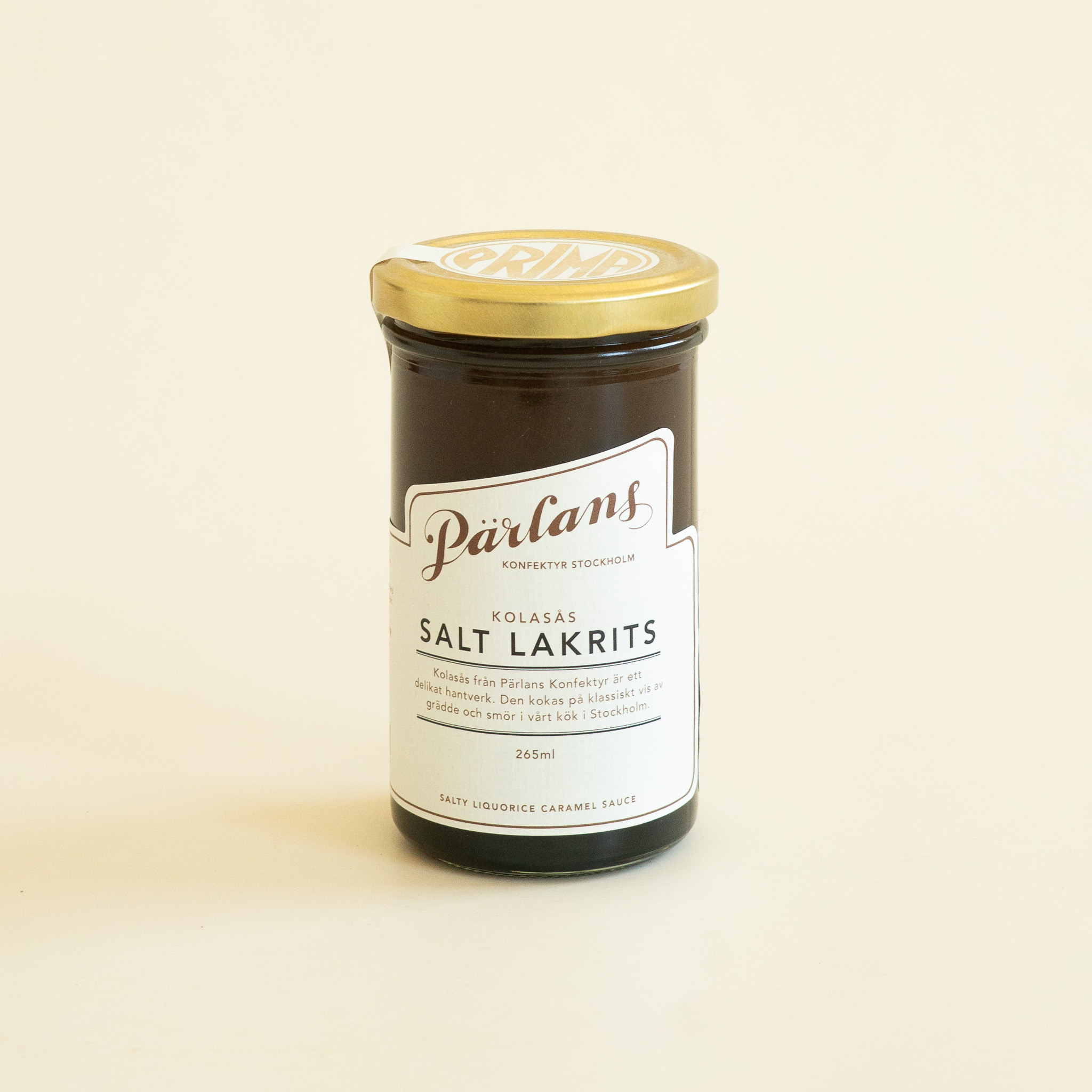 kolasås SALT LAKRITS glasburk