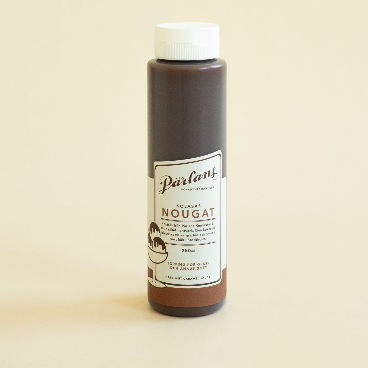 caramel sauce HAZELNUT squeeze 250ml