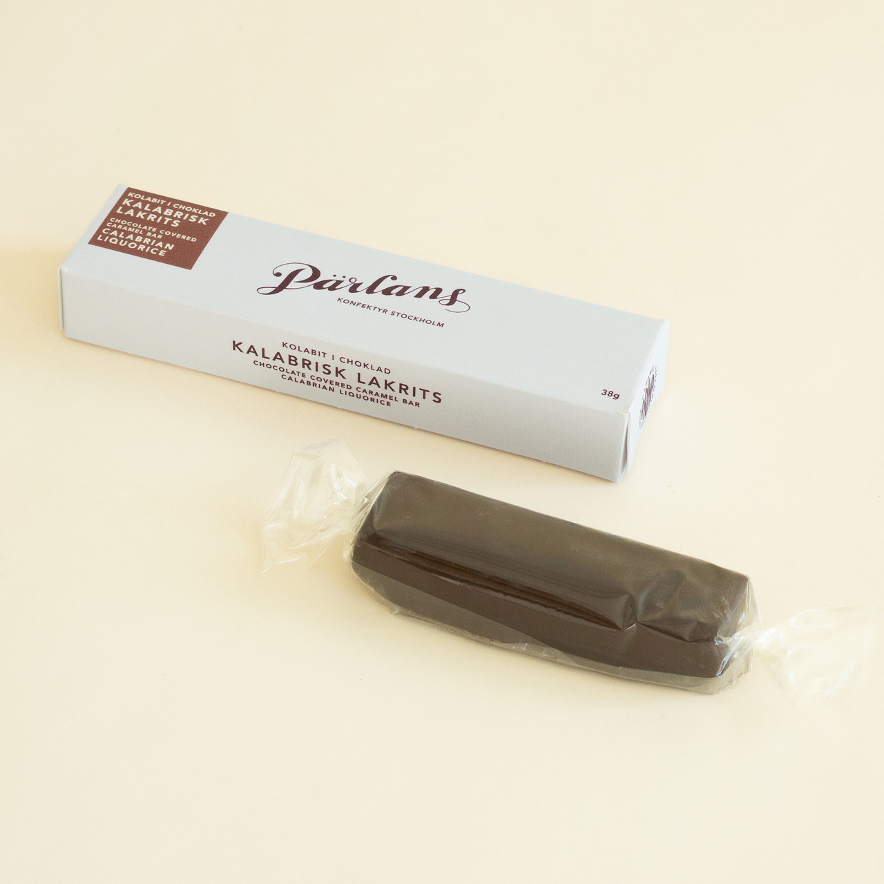 caramel bar CALABRIAN LIQUORICE