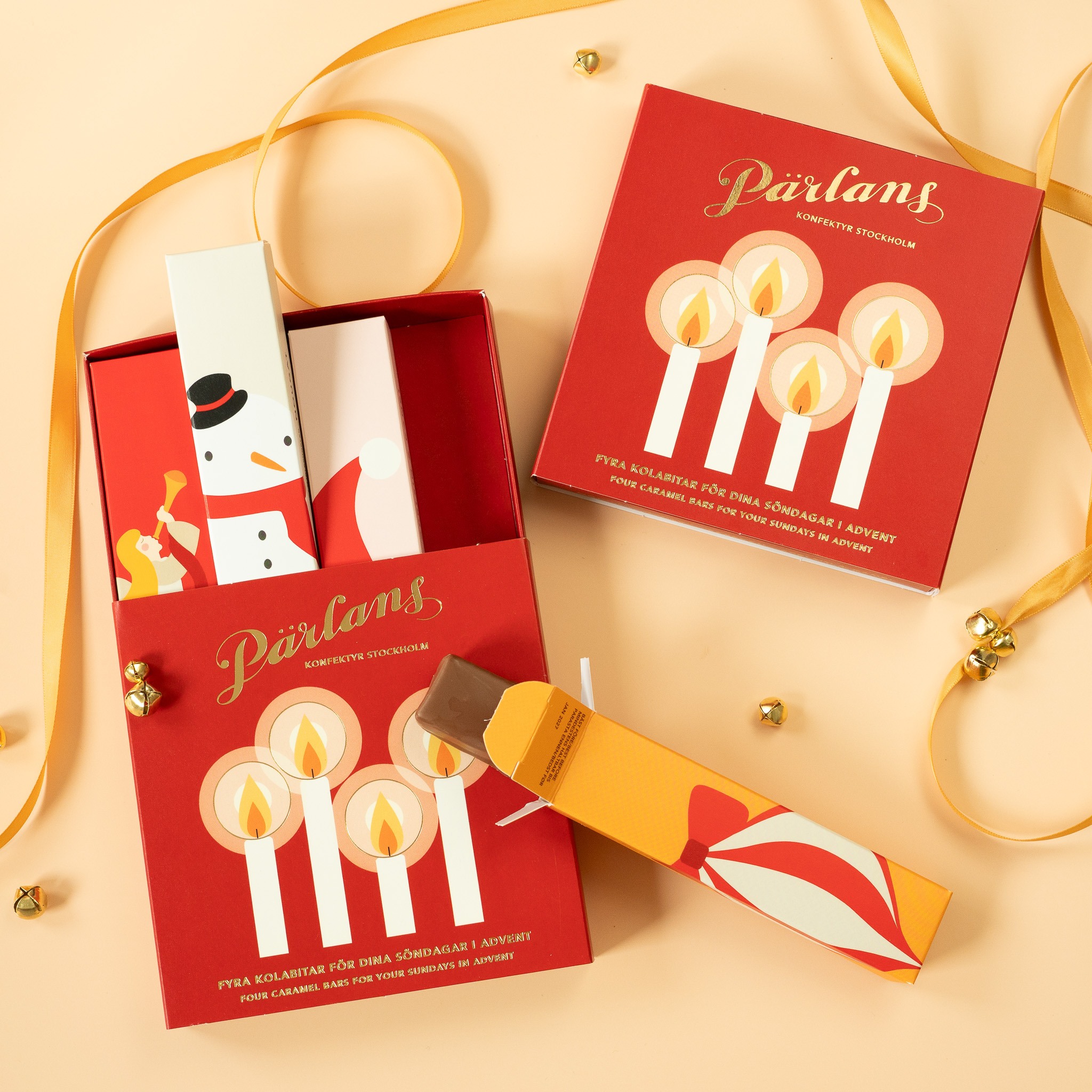 kolabit i choklad ADVENTSKALENDER 4 bitar